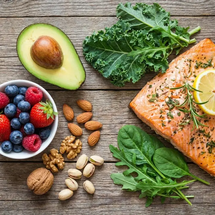 Illustration for: 5 Superfoods for Heart Health